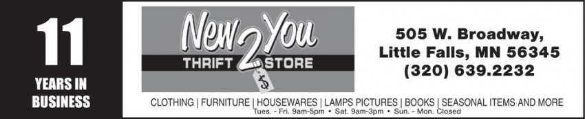 New 2 You Thrift Store