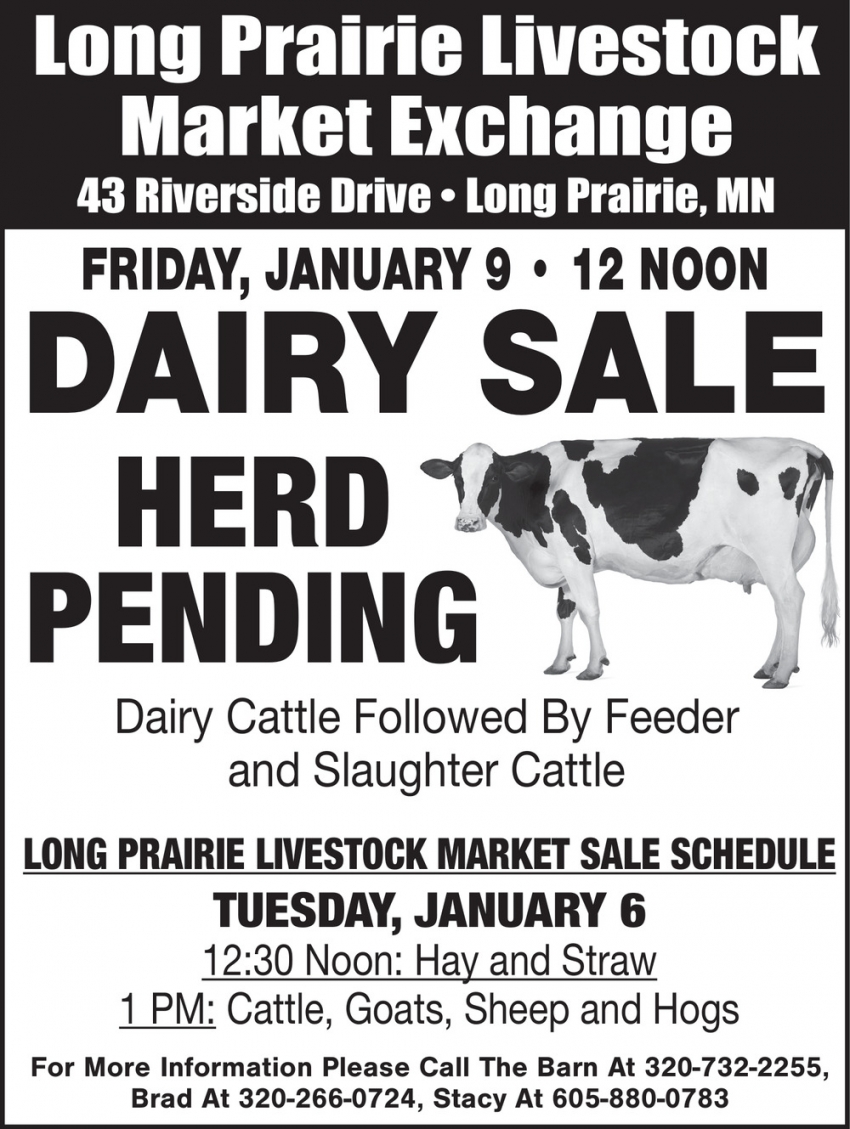 Long Prairie Livestock Market Exchange
