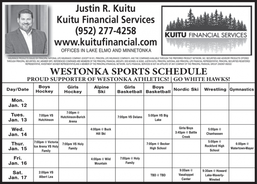 Justin Kuitu - Kuitu Financial Services