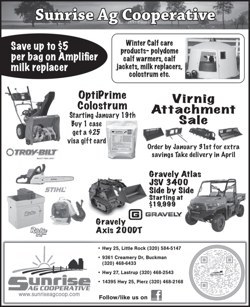 Sunrise AG Cooperative