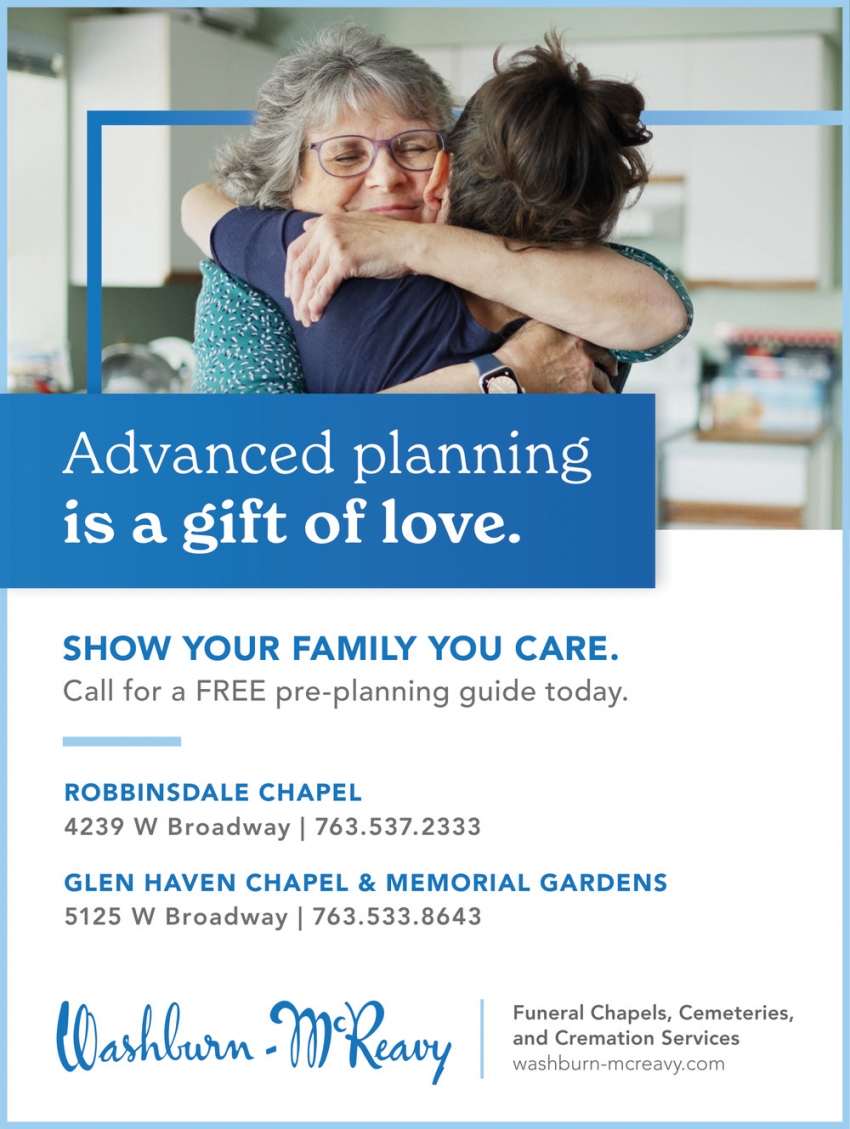 Washburn-McReavy - Robbinsdale Chapel, Glen Heaven Chapel