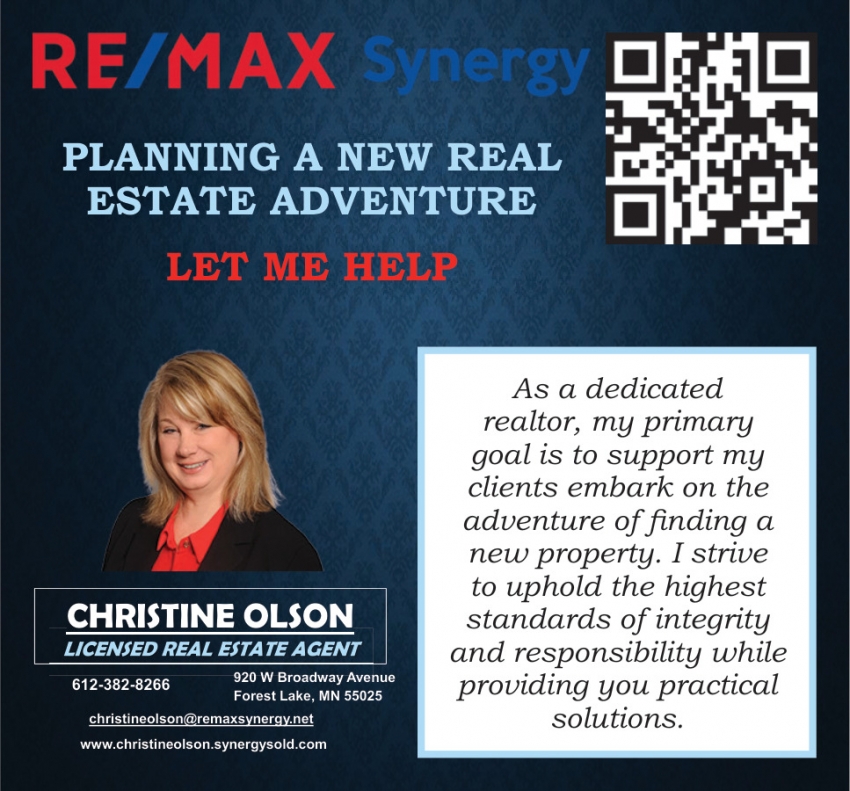 Re/Max Synergy - Christine Olson