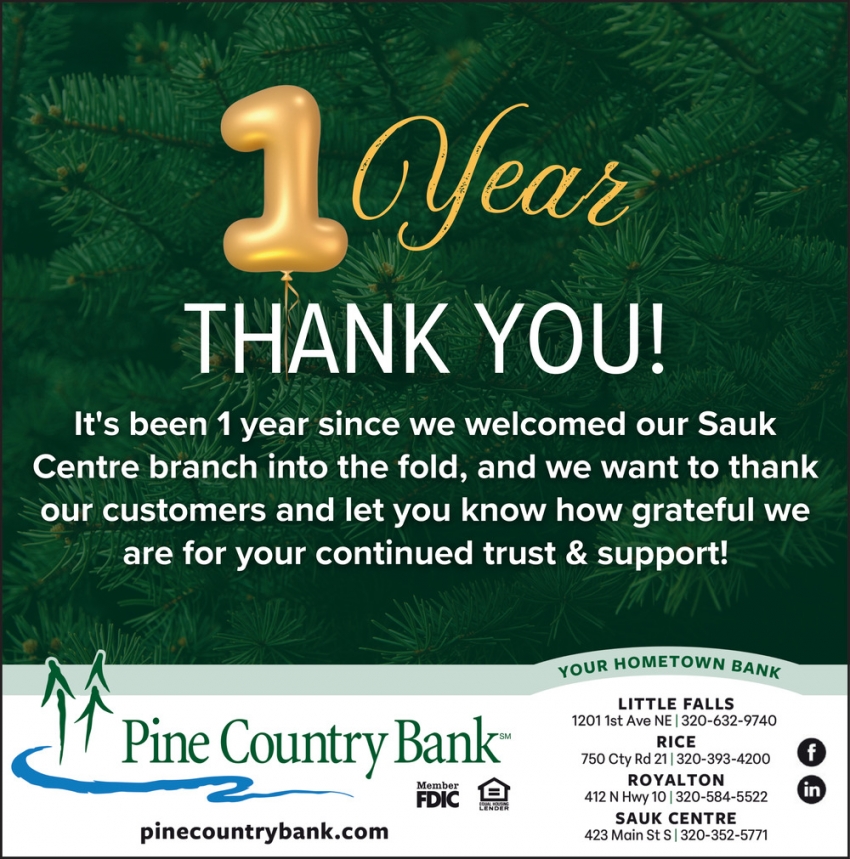 Pine Country Bank
