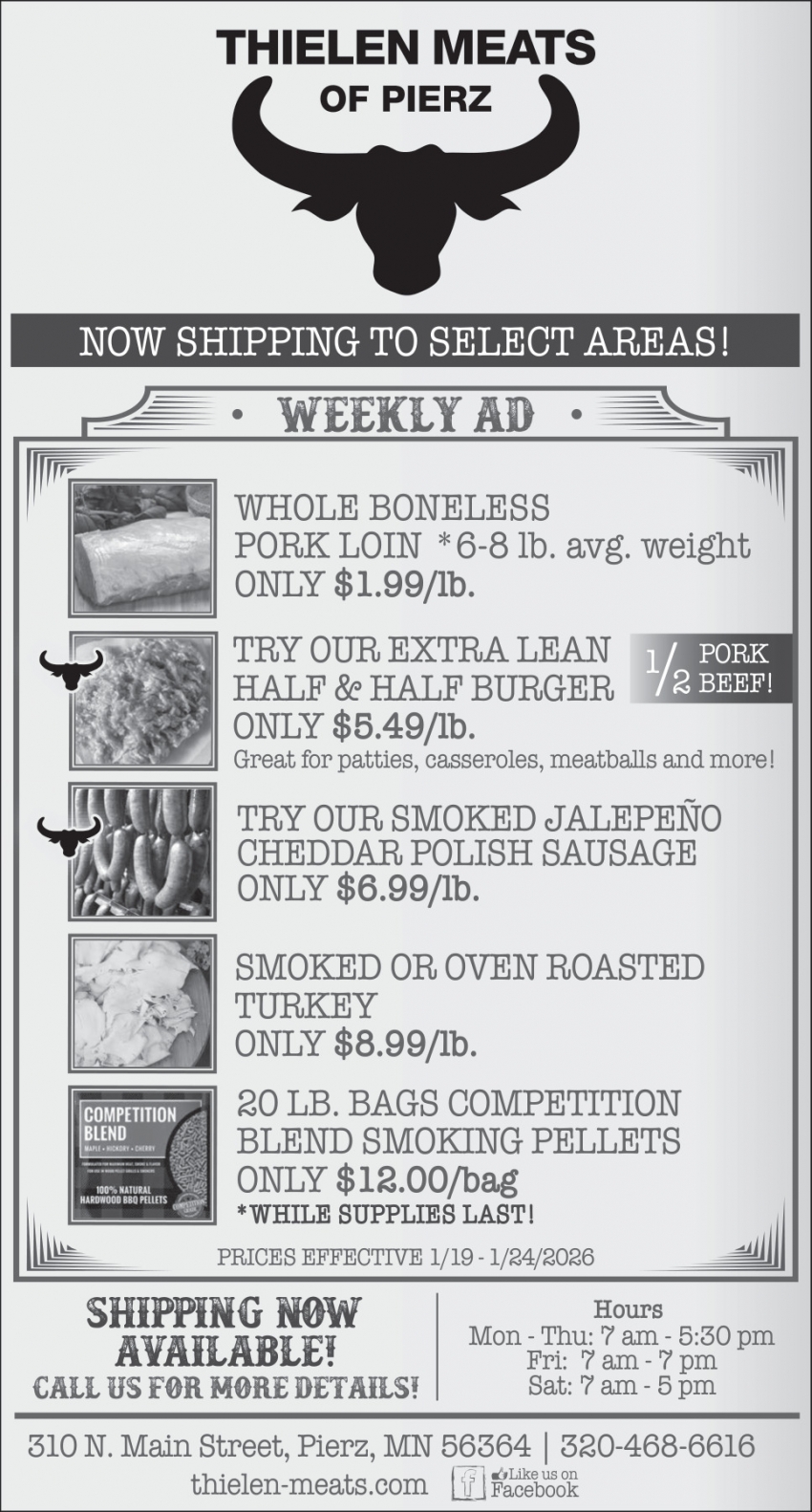 Thielen Meats Of Pierz