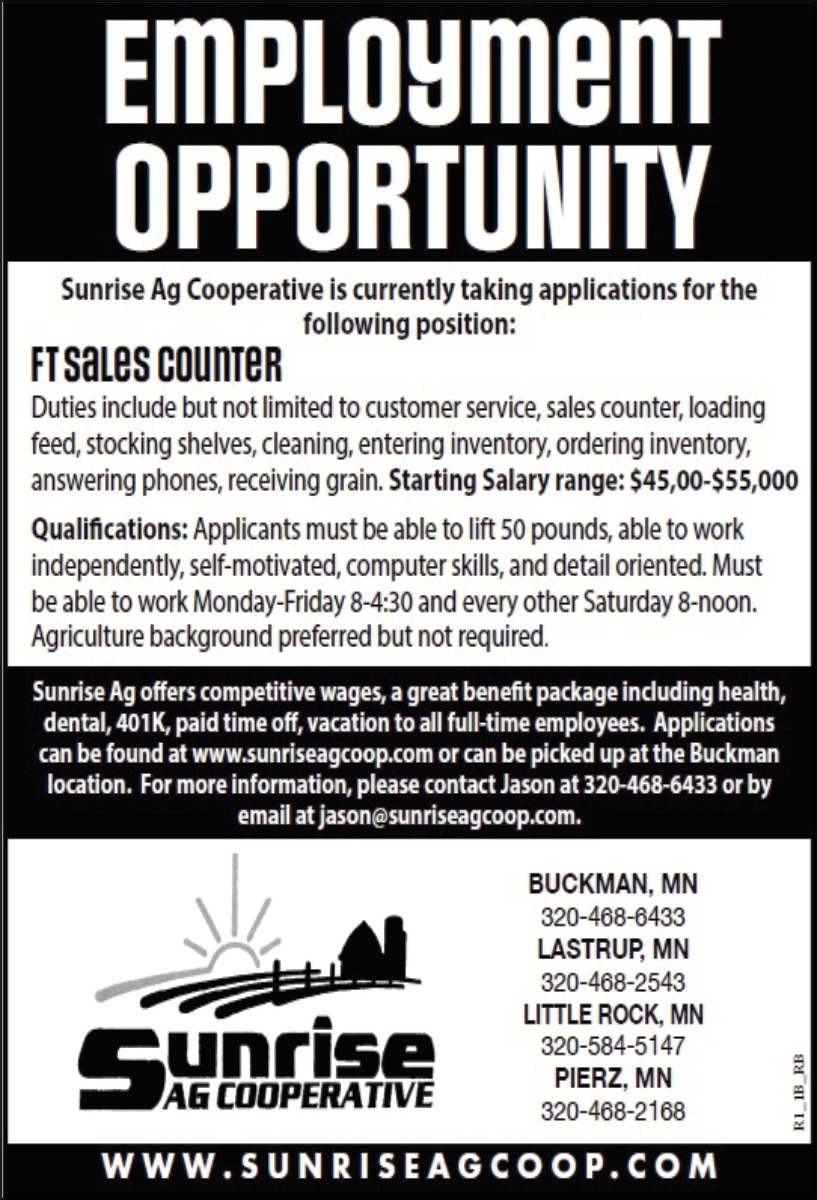 Sunrise AG Cooperative