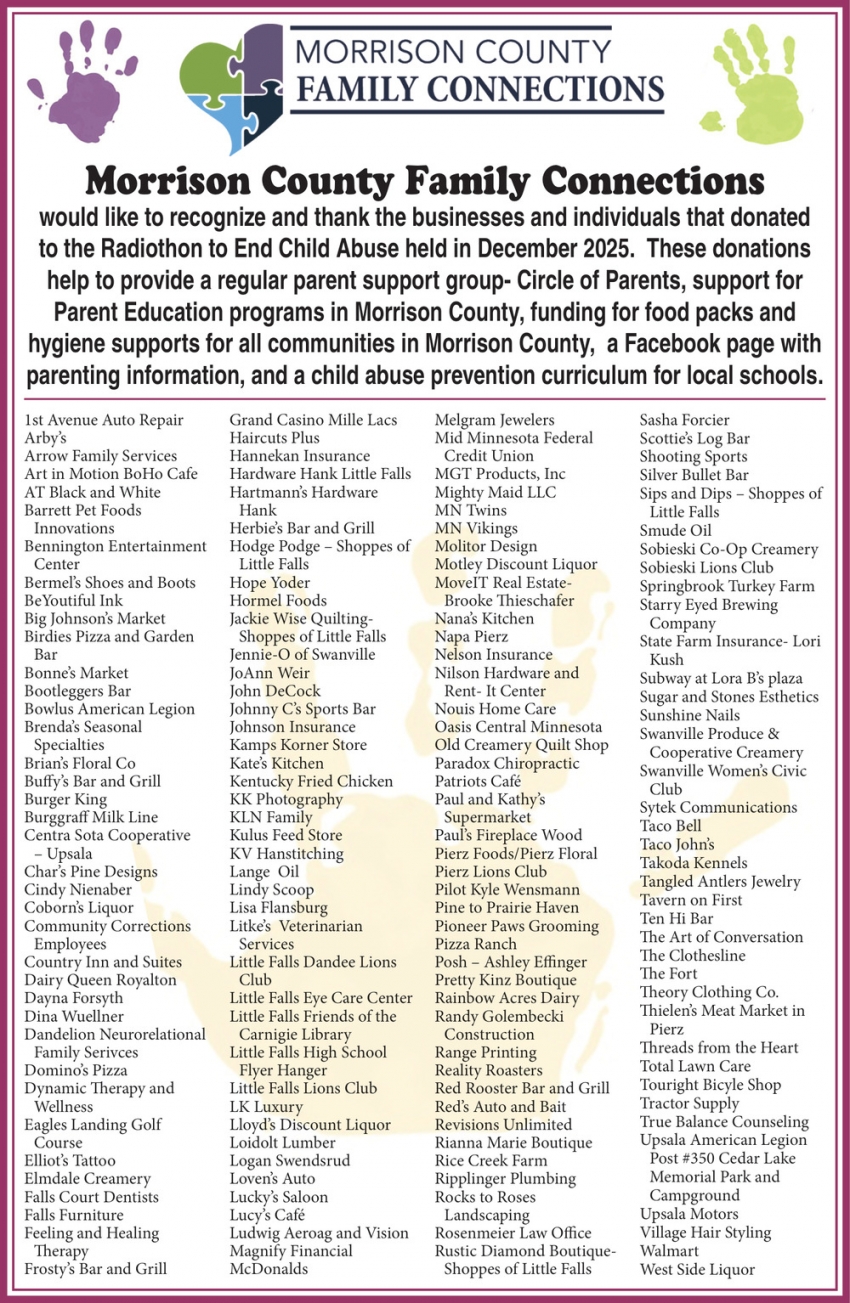 Morrison County Family Connections