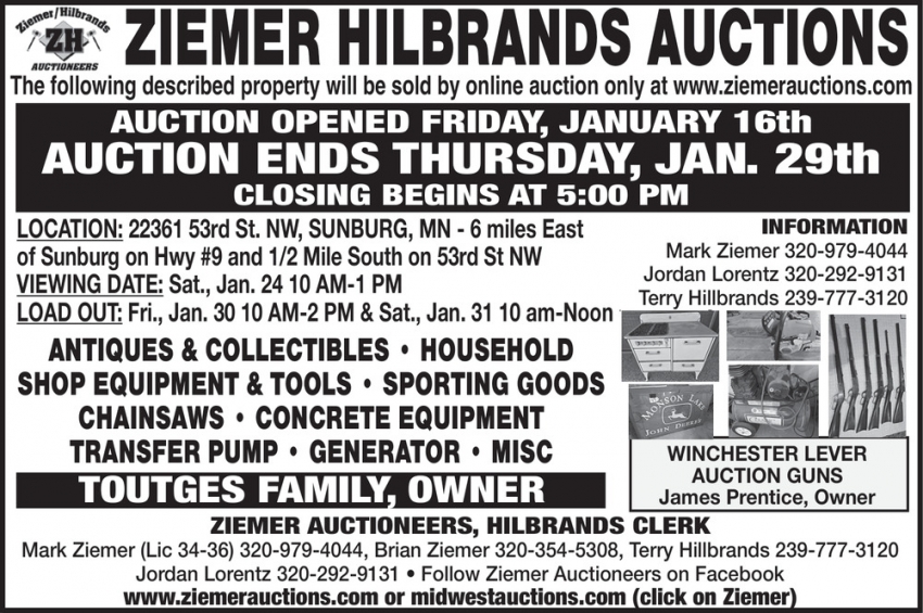Ziemer Auctioneers