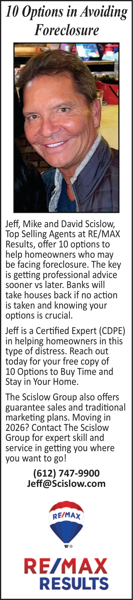 Jeff Schulz - Re/Max