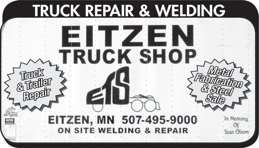 Eitzen Truck Shop
