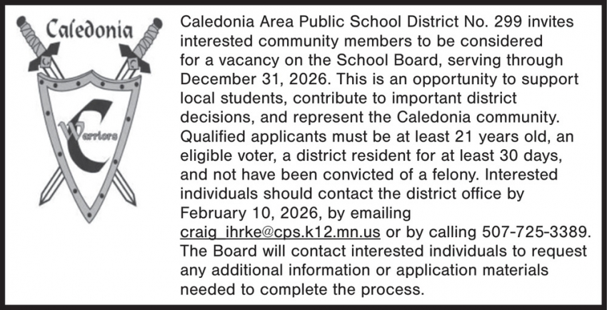 Caledonia Area Chamber of Commerce