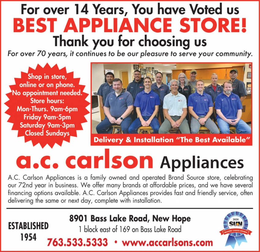 A.C Carlson Appliances