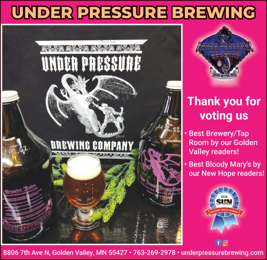 Under Pressure Brewing