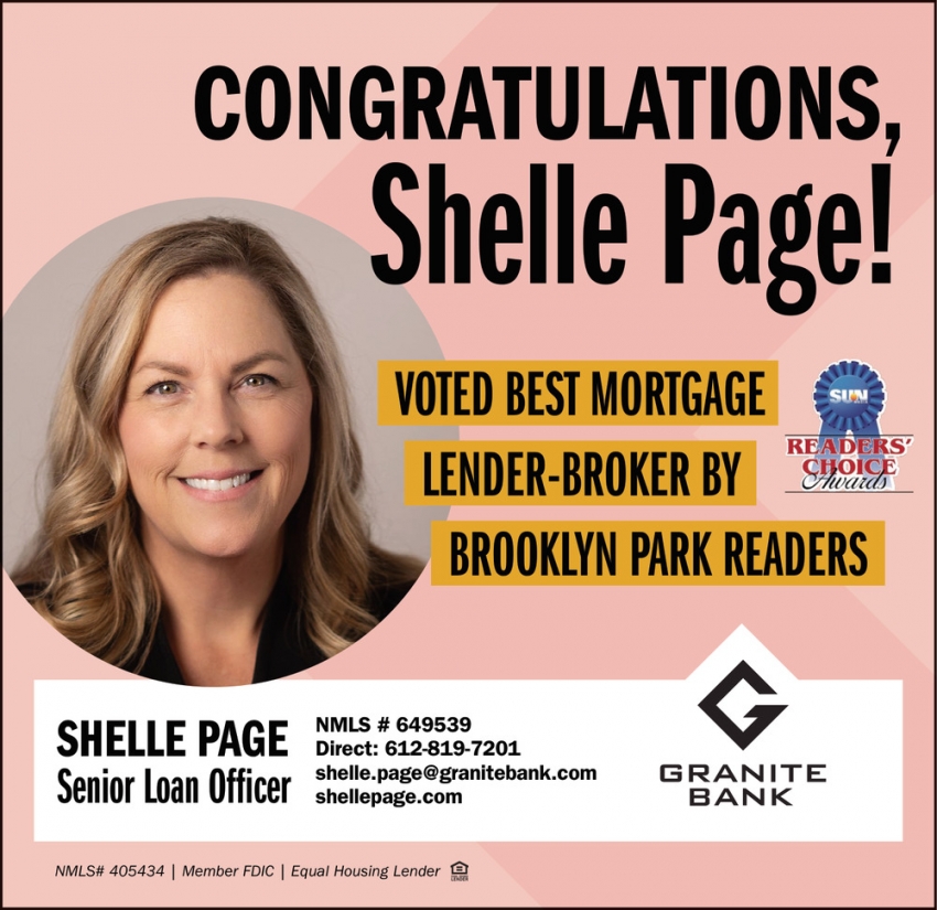 Granite Bank - Shelle Page