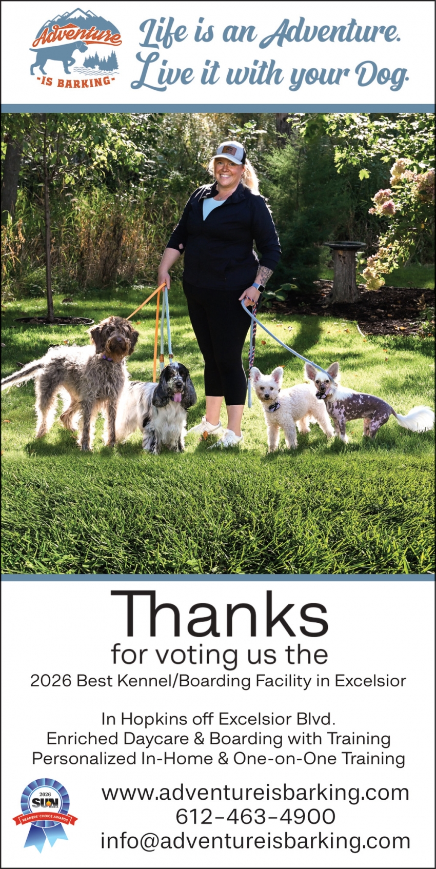 Adventure is Barking