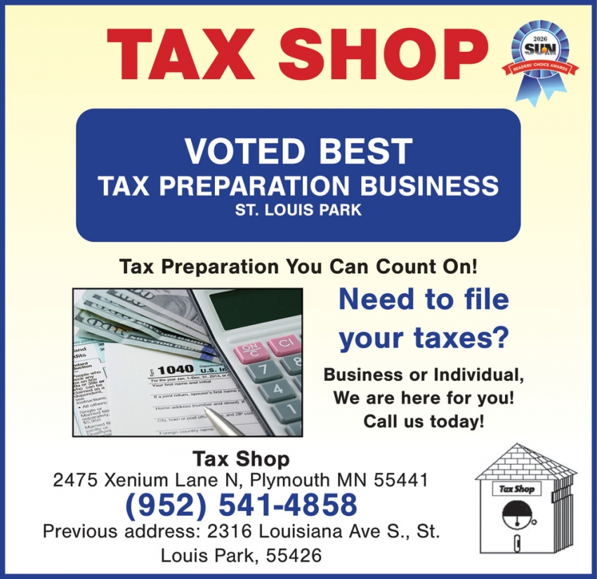 Tax Shop