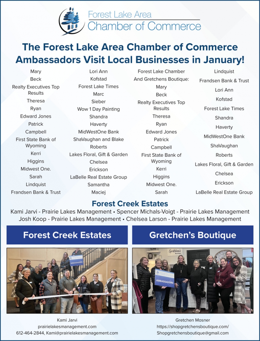 Forest Lake Chamber