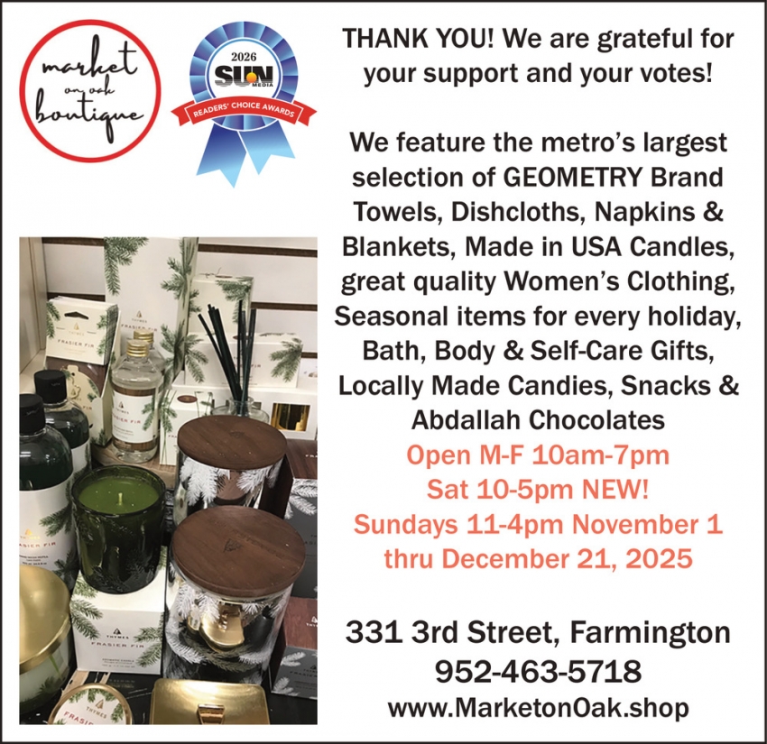 The Market on Oak Boutique