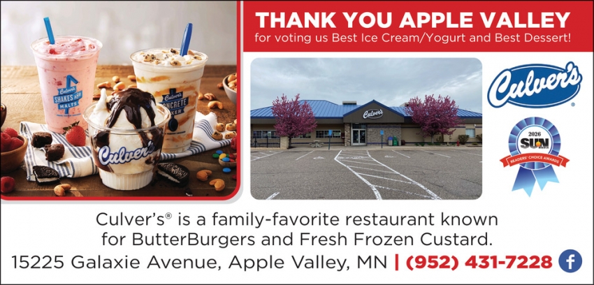 Culver's - Apple Valley