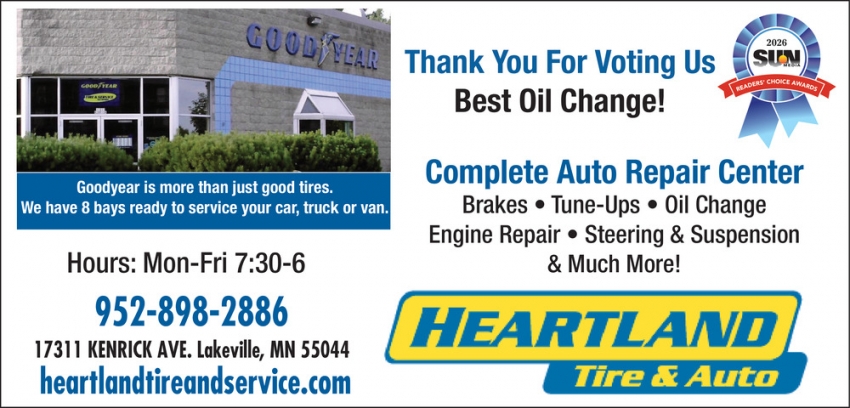 Heartland Tires And Auto
