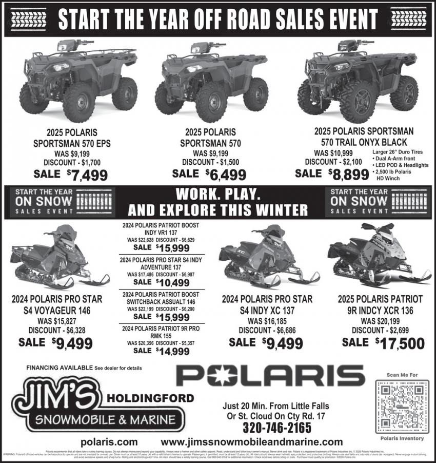 Jim's Snowmobile & Marine Inc
