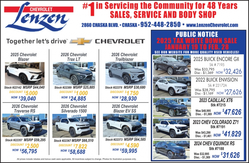 Lenzen Chevrolet Buick, Inc