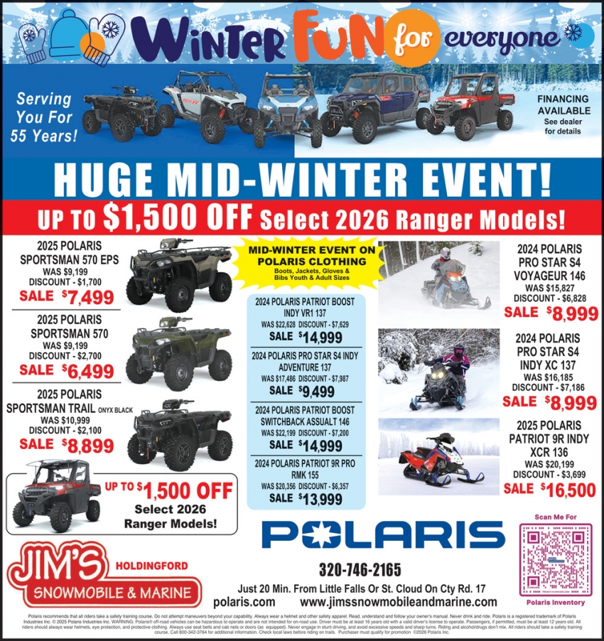 Jim's Snowmobile & Marine Inc