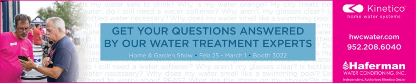 Haferman Water Conditioning, INC