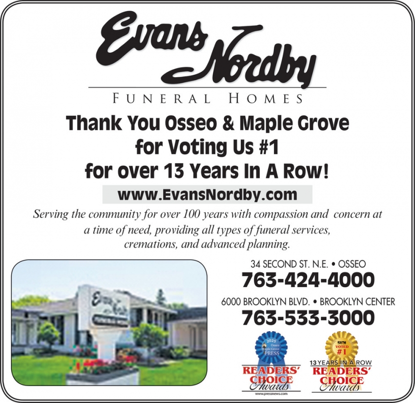 Evans Nordby Funeral Home