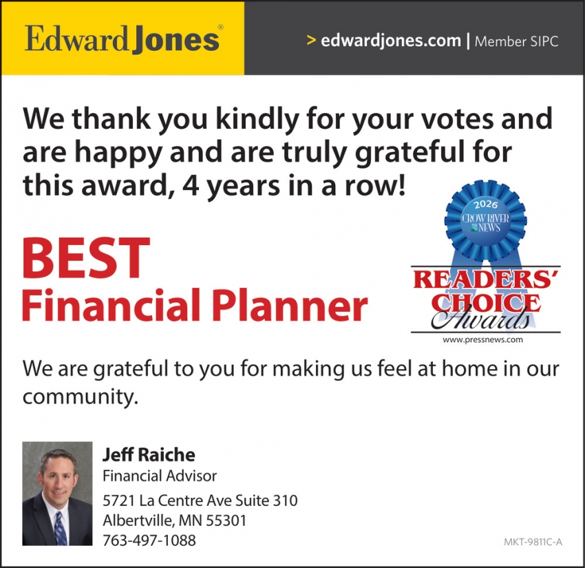 Edward Jones - Jeff Raiche