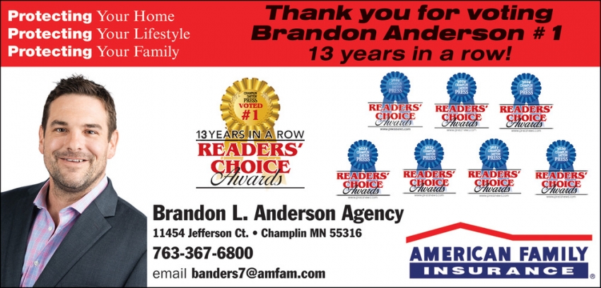 American Family Insurance - Brandon L. Anderson Agency
