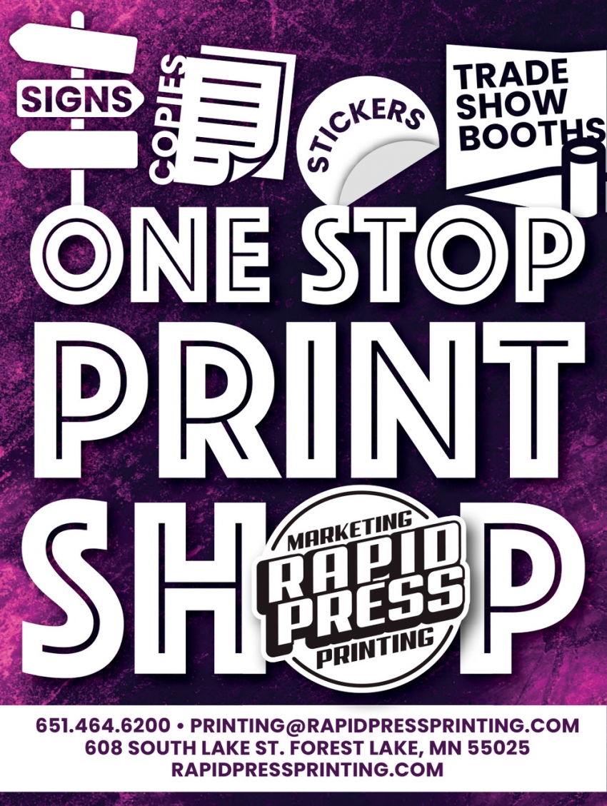 Marketing Rapid Press Printing