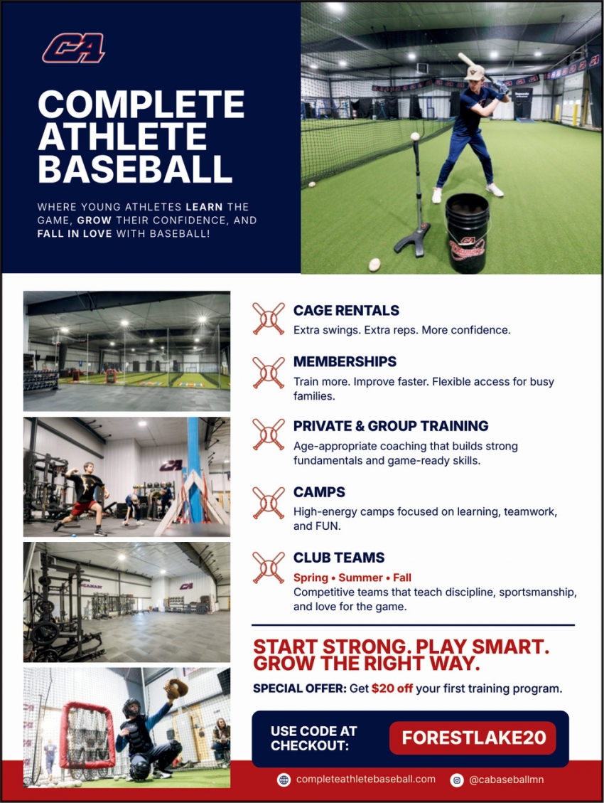 Complete Athlete Baseball