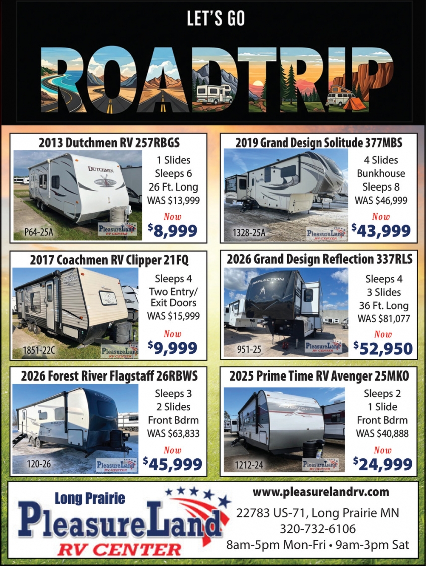 Long Prairie-Pleasure Land Rv Center