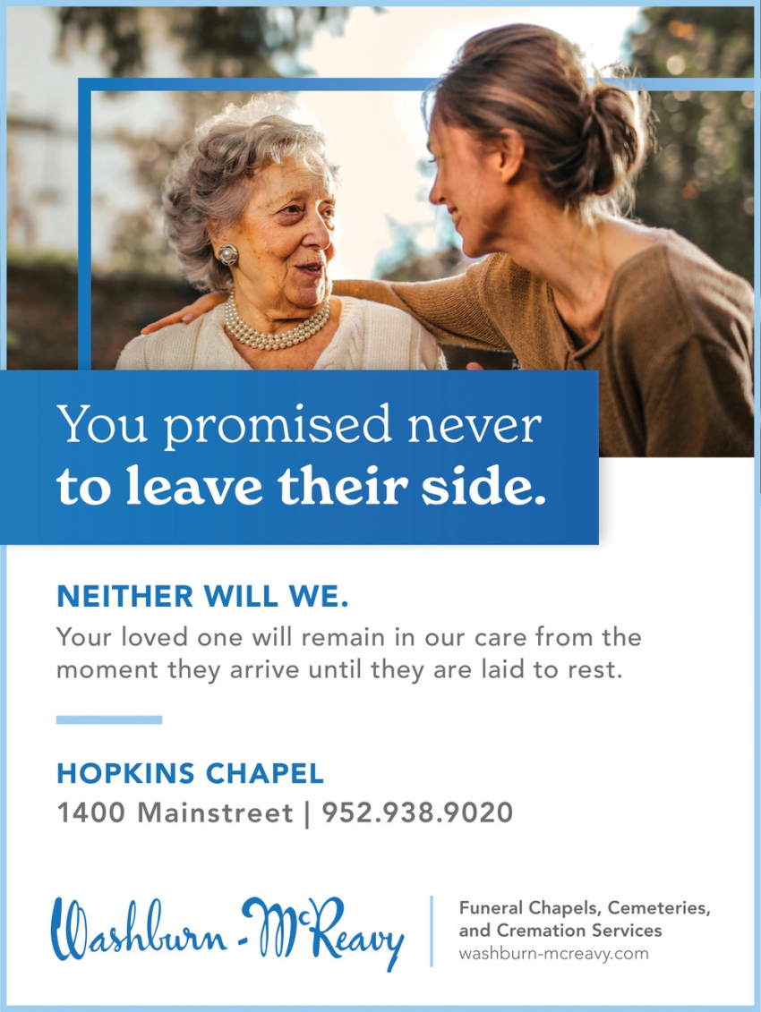 Washburn-McReavy - Hopkins Chapel