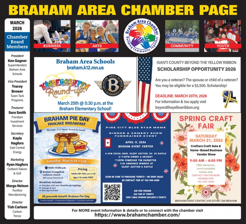 Braham Area Chamber