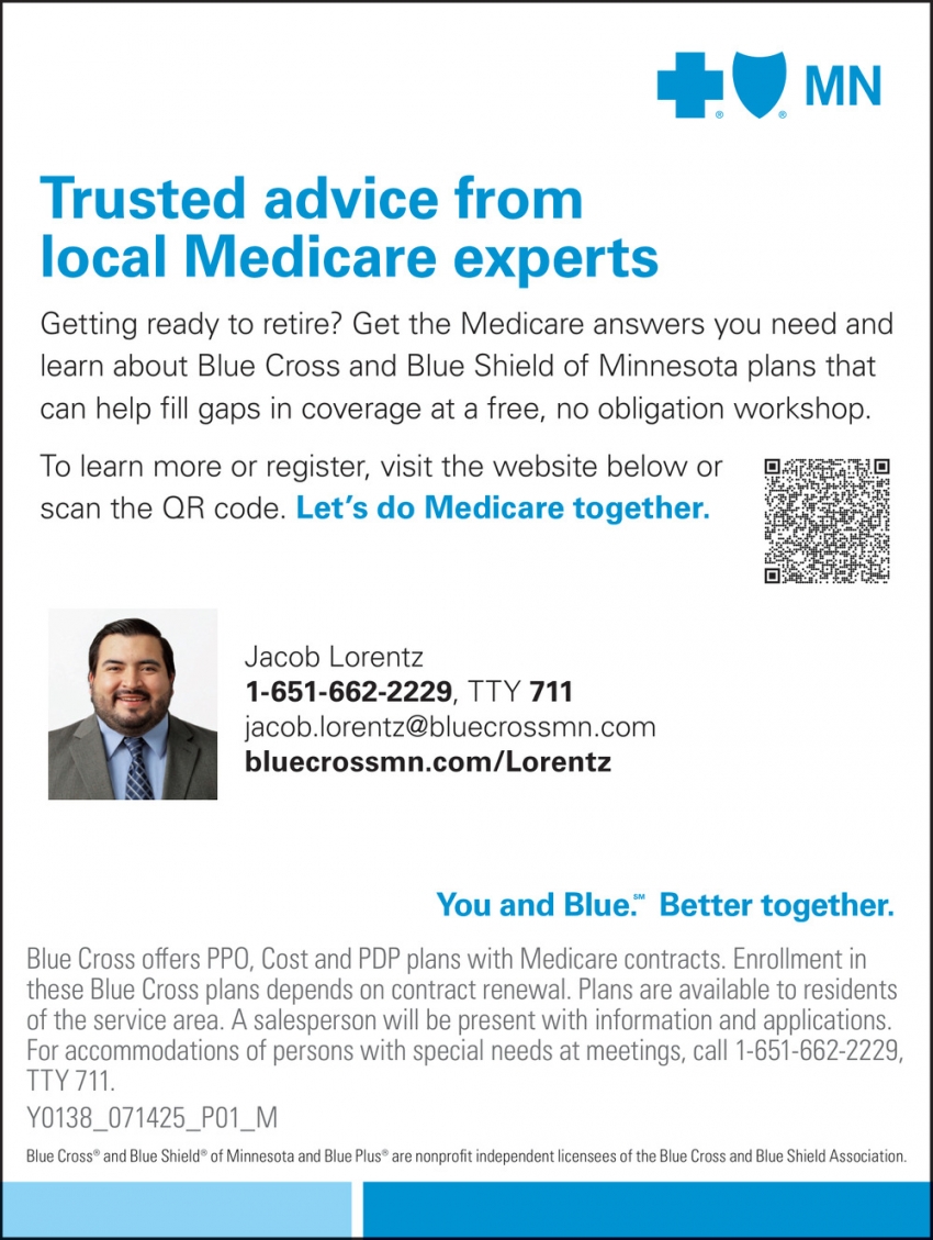 Blue Cross & Blue Shield of Minnesota - Jacob Lorentz