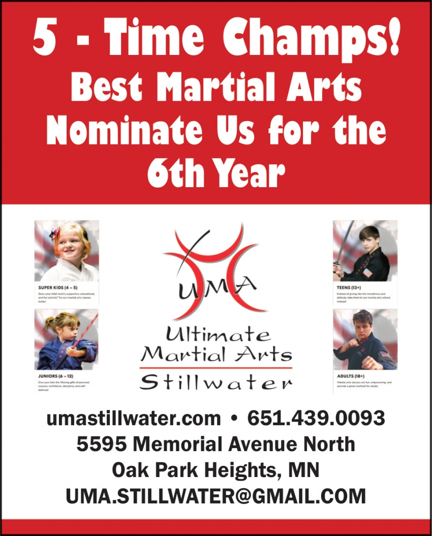 Ultimate Martial Arts Stillwater