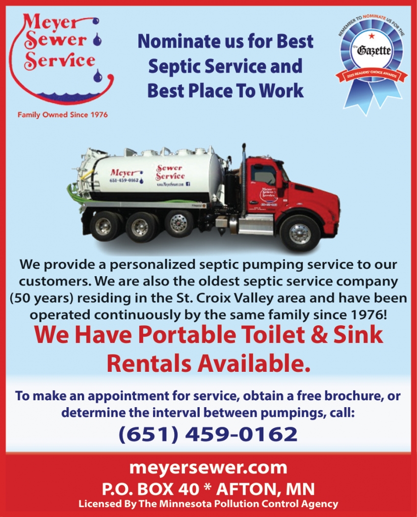Meyer Sewer Service