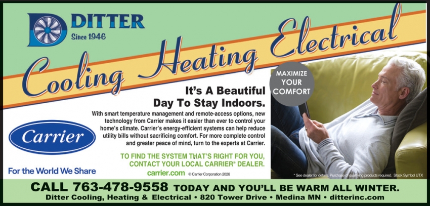 Ditter Cooling and heating