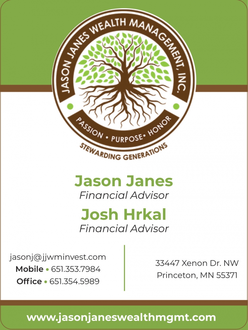 Jason Janes Wealth Management, Inc