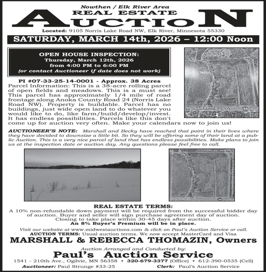 PAUL'S AUCTION SERVICE