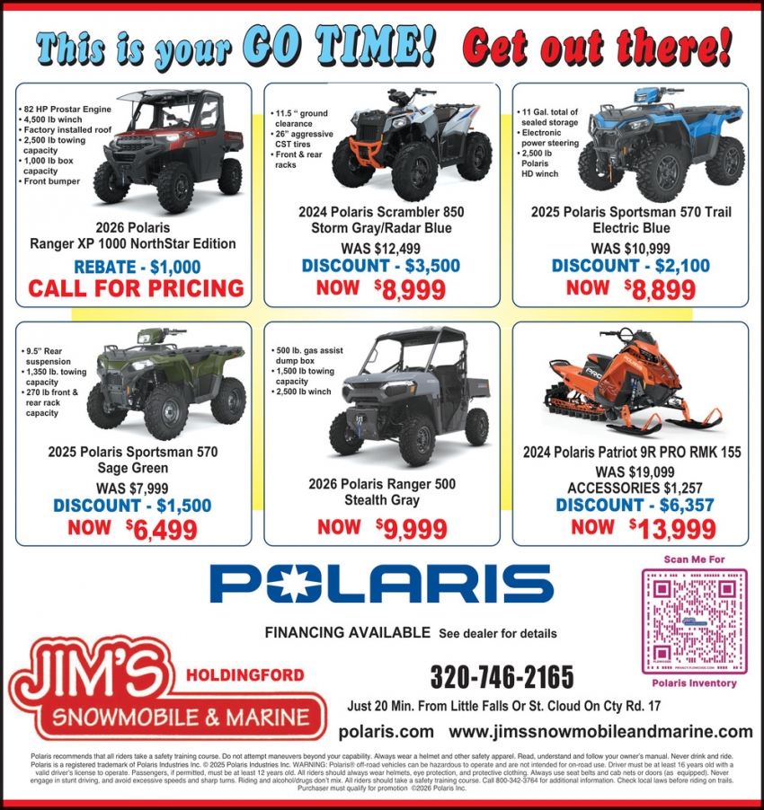 Jim's Snowmobile & Marine Inc