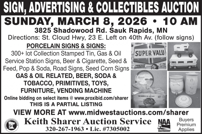 Keith Sharer Auction Service