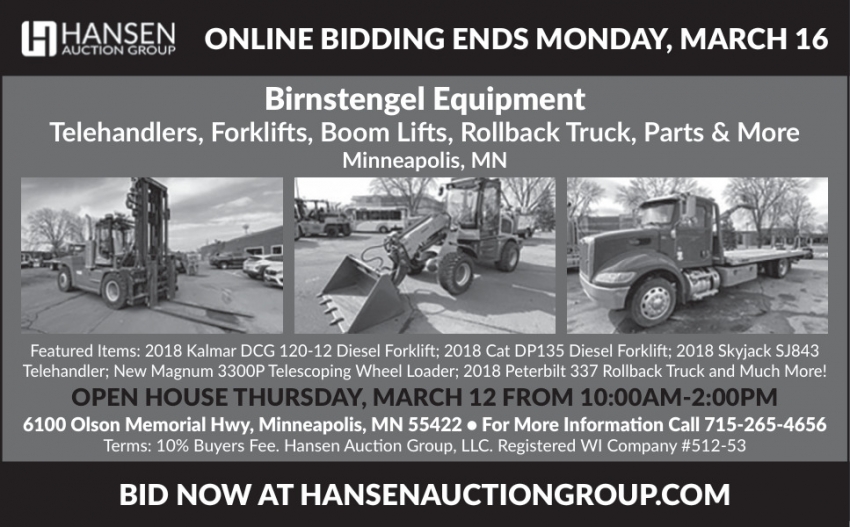 Hansen Auction Group