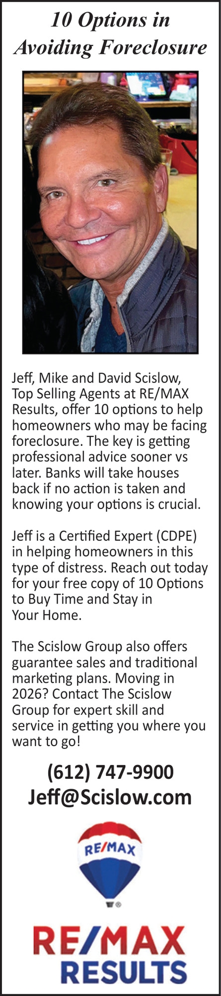 Jeff Scislow - Re/Max Results