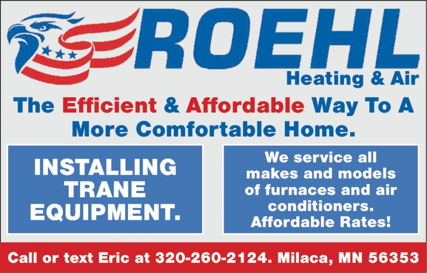 Roehl Heating, Air & Appliance