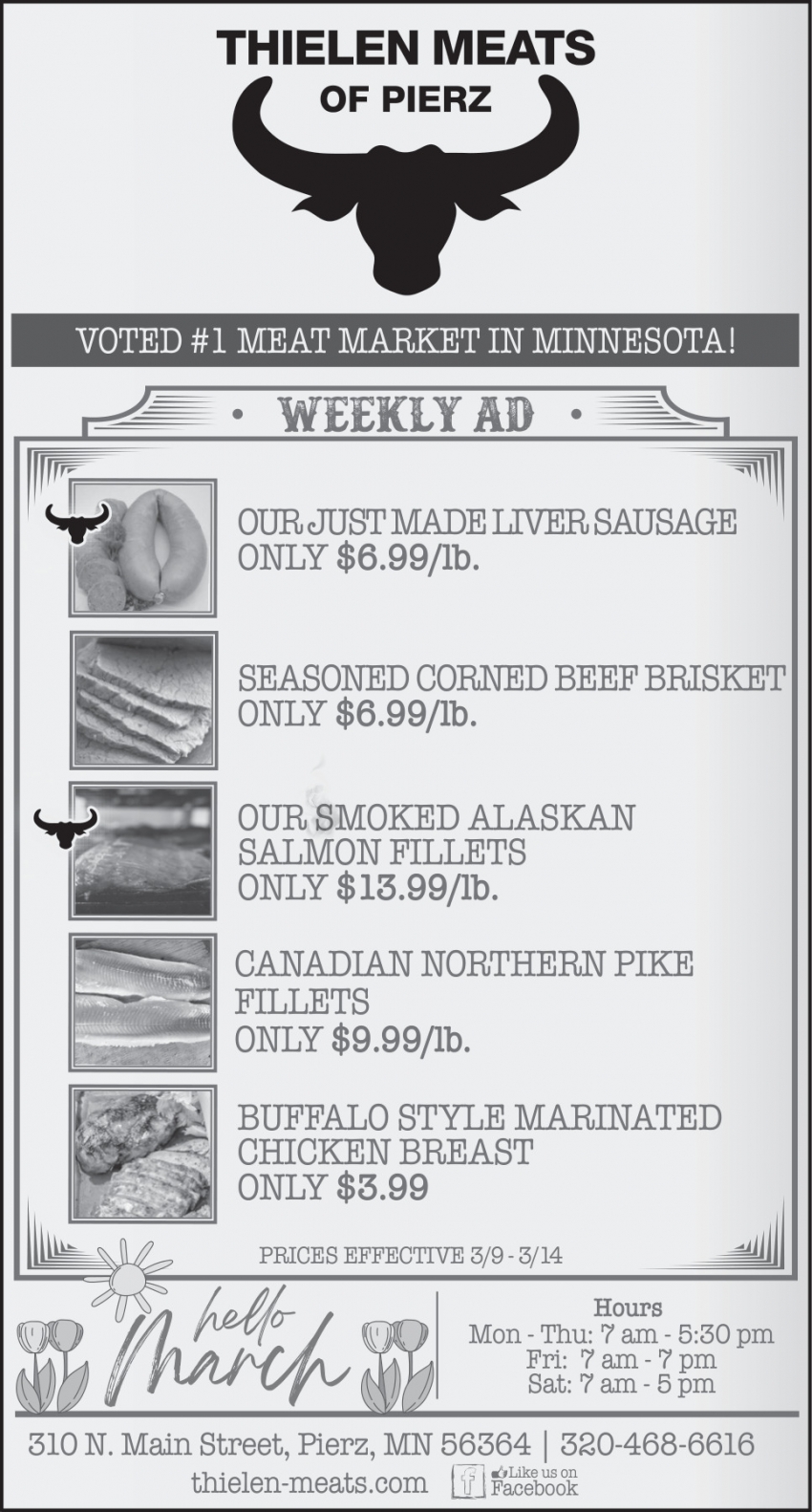 Thielen Meats Of Pierz