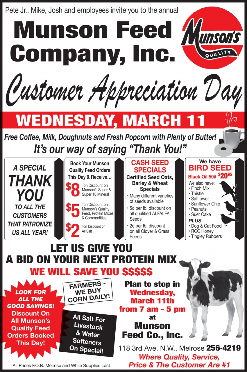 Munson Feed Co. Inc