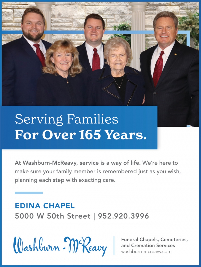 Washburn-McReavy - Edina Chapel