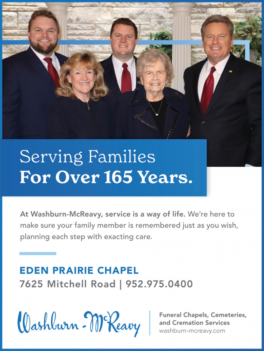 Washburn-McReavy - Eden Prairie